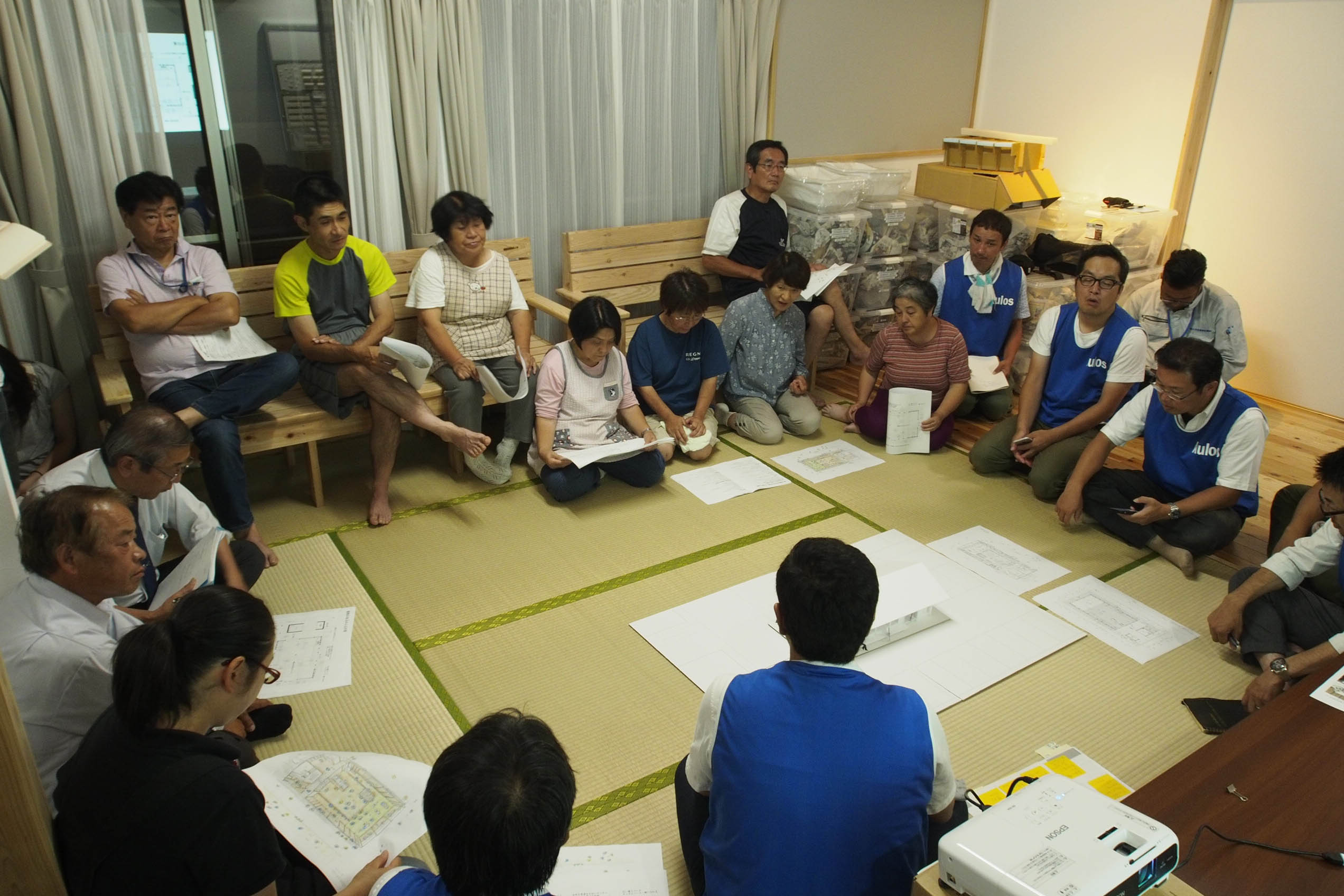 8月10日西原村小森第2団地1