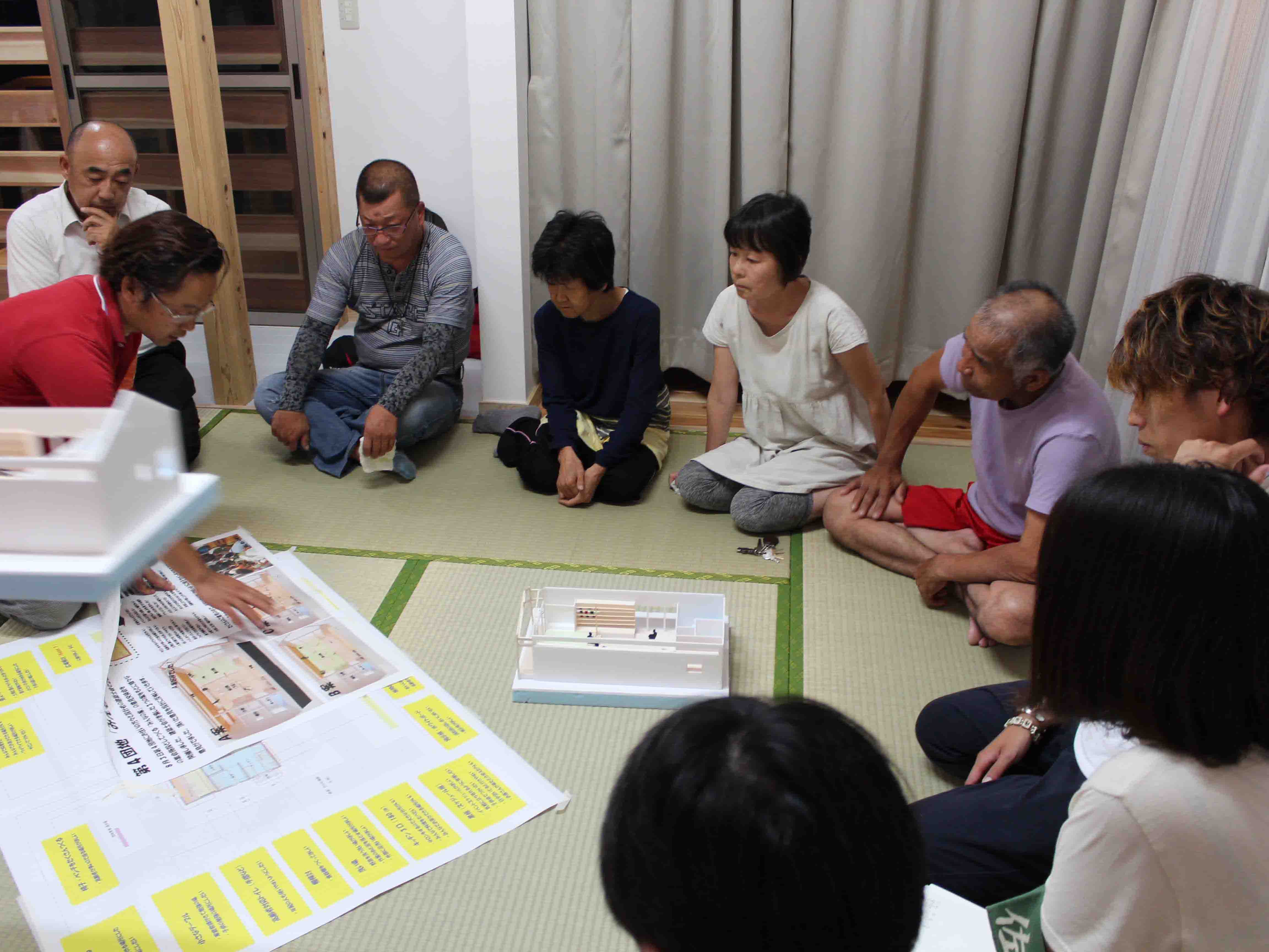 8月10日西原村小森第4団地2