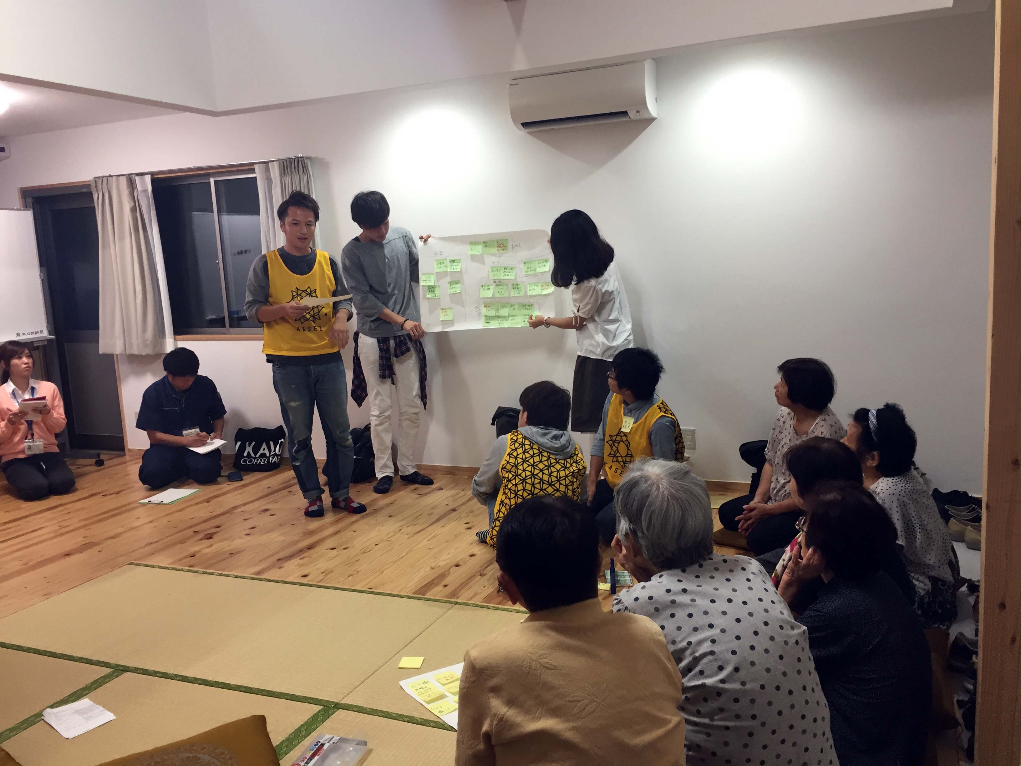 10月7日宇土市境目団地・高柳団地2