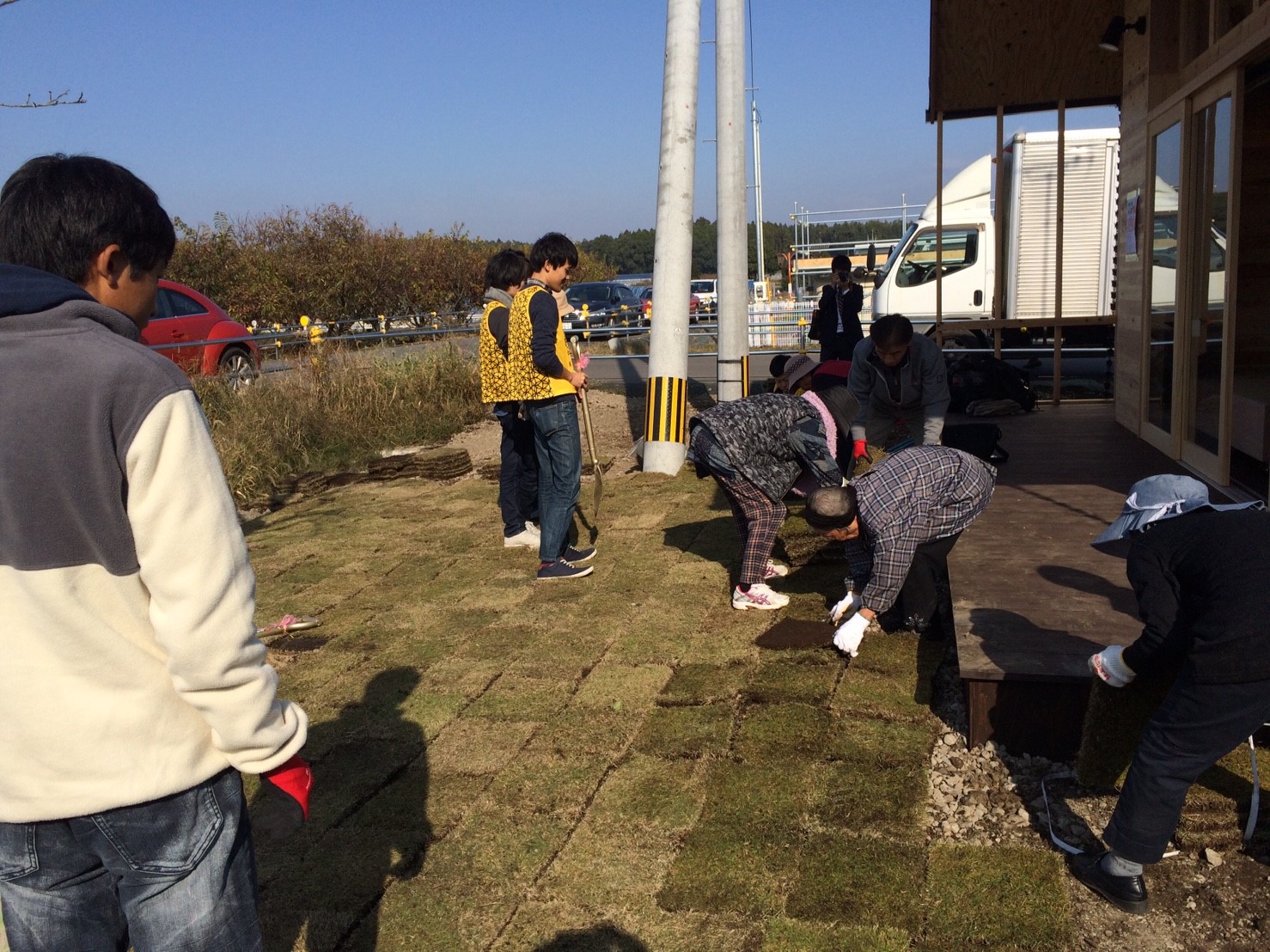 12月10日西原村小森第3団地2