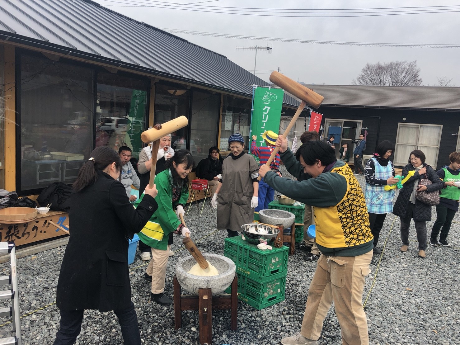 12月23日林田団地