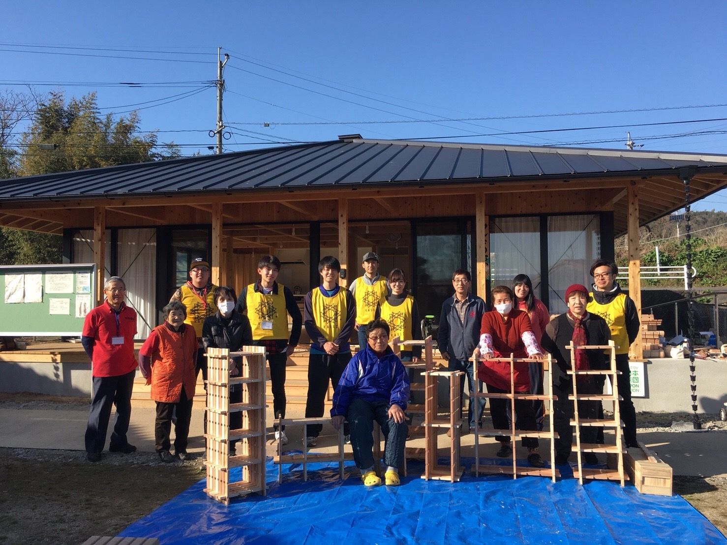 2月17日御領仮設団地