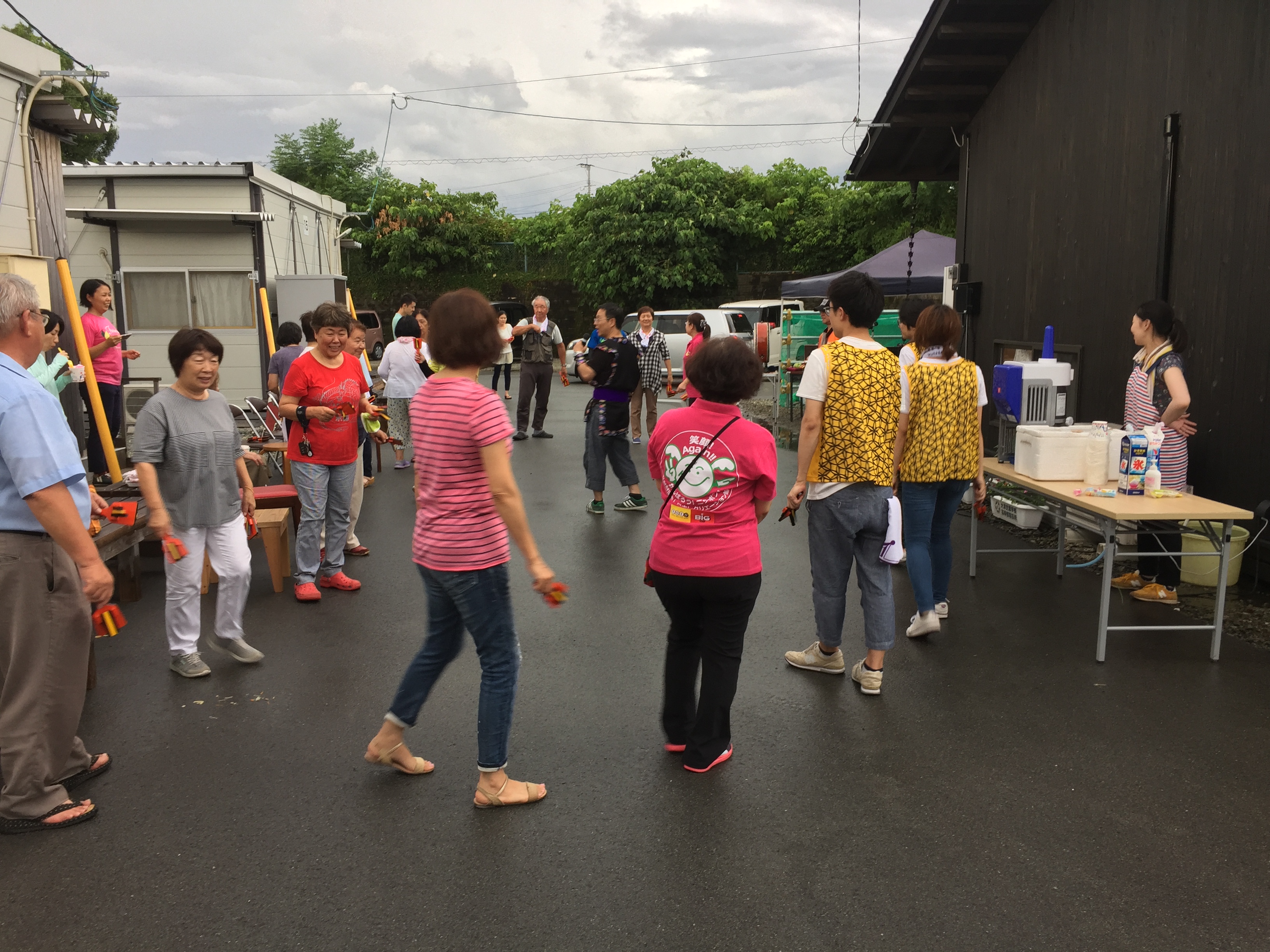 7月22日南出口団地