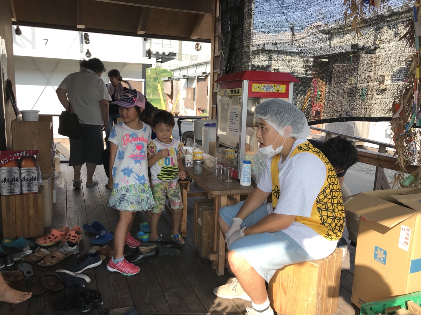 8月18日白旗団地